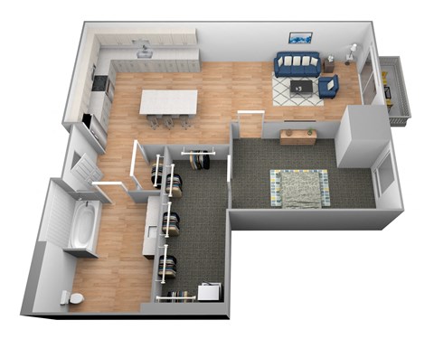 Pipestone River Floor Plan at Shakopee Flats, Minnesota, 55379